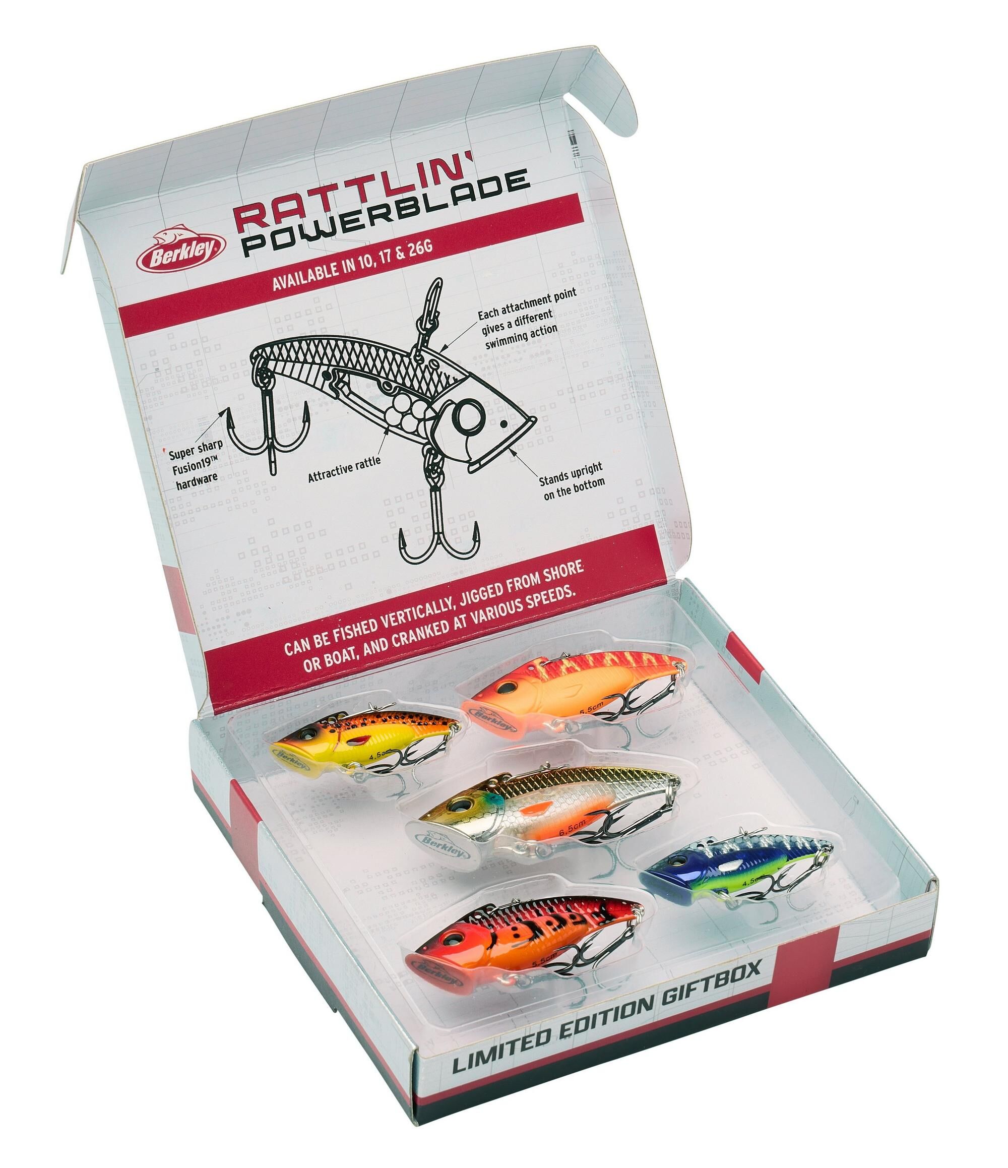 Berkley Rattling Powerblade Gift Box