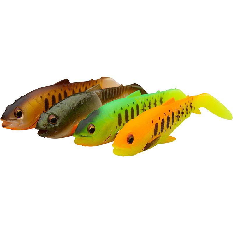 Savage Gear Craft Cannibal Paddletail trübes Wasser Mix 10.5cm