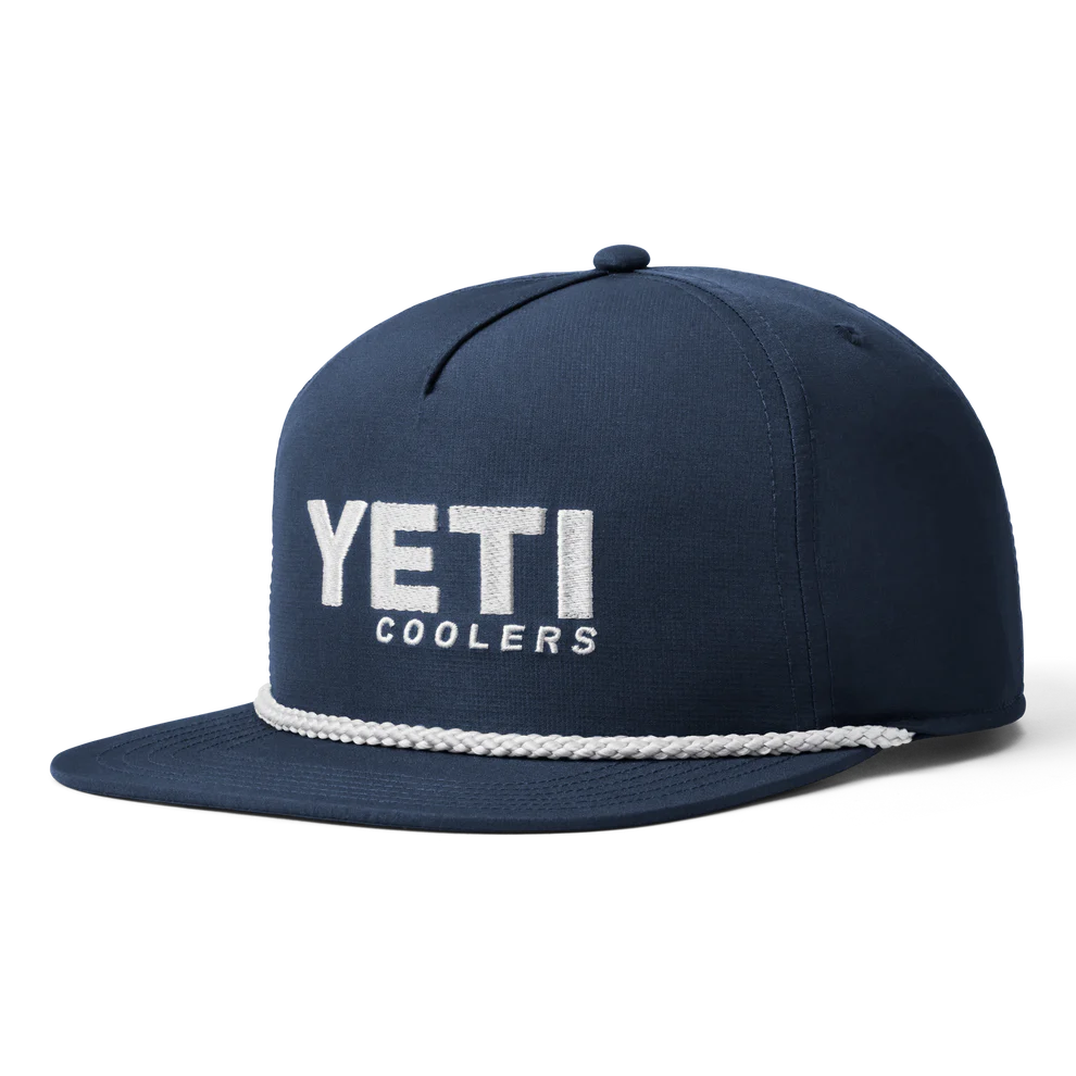YETI Coolers Cap mit Seildetail und flacher Krempe