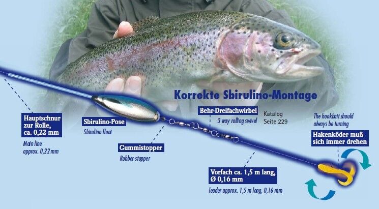 Sbirulinos - schwimmend