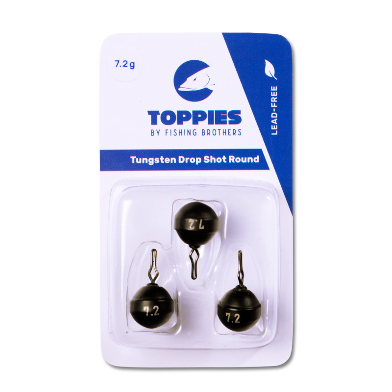 Toppies Tungsten Drop Shot Rund