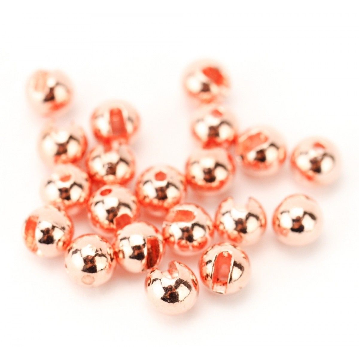 Traun River Tungsten Perlen geschlitzt (kupfer)