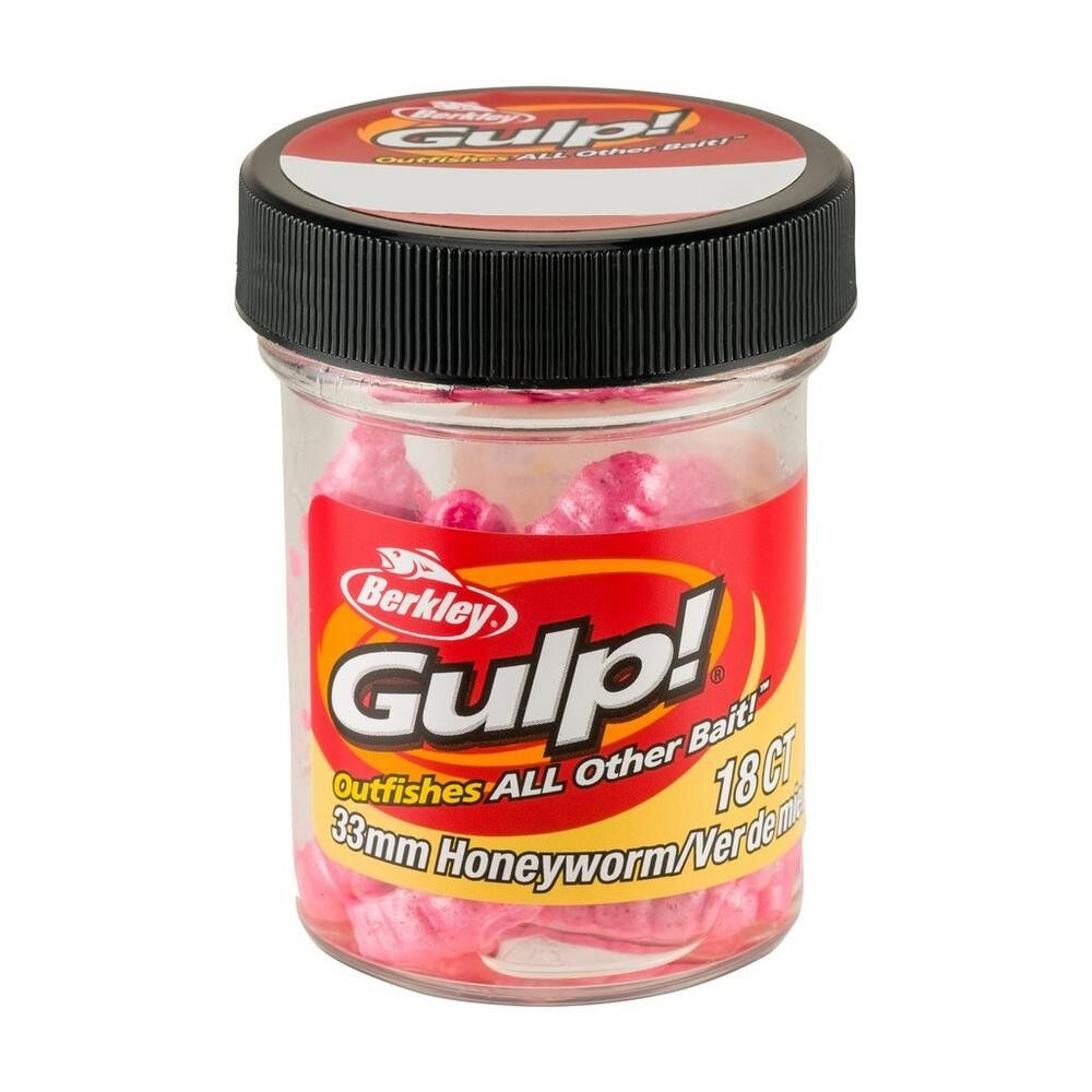 Berkley Gulp! Honey Worm Bubblegum