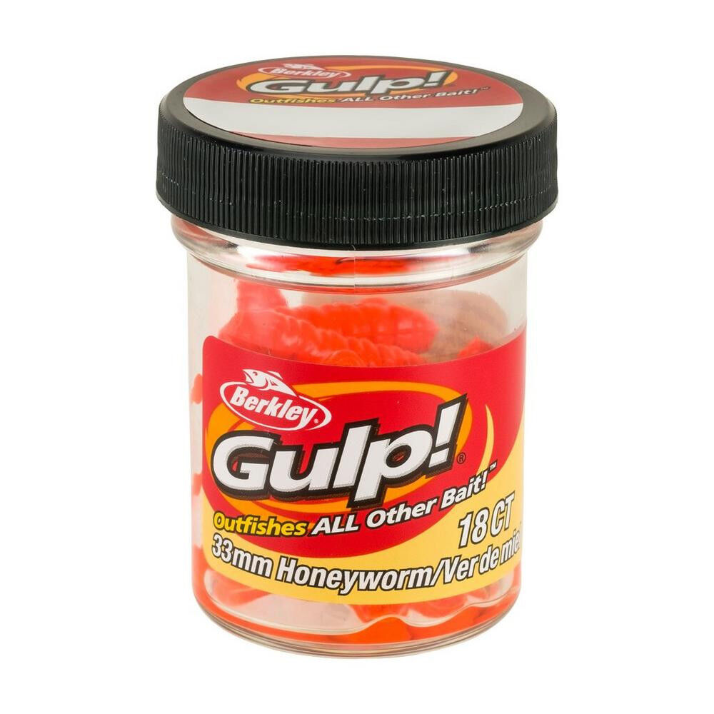 Berkley Gulp! Honey Worm Orange