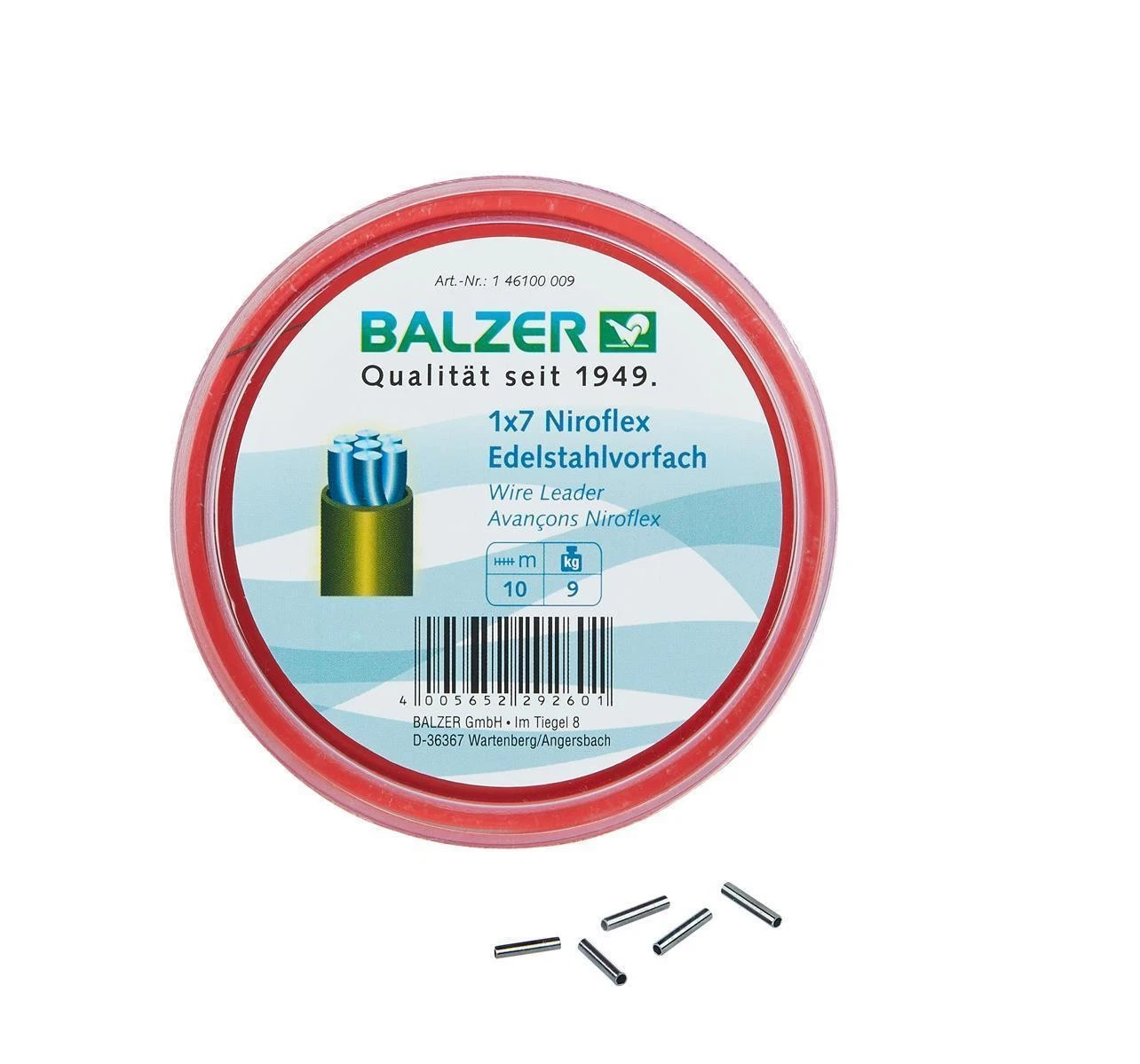 Balzer Niroflex Edelstahlvorfach