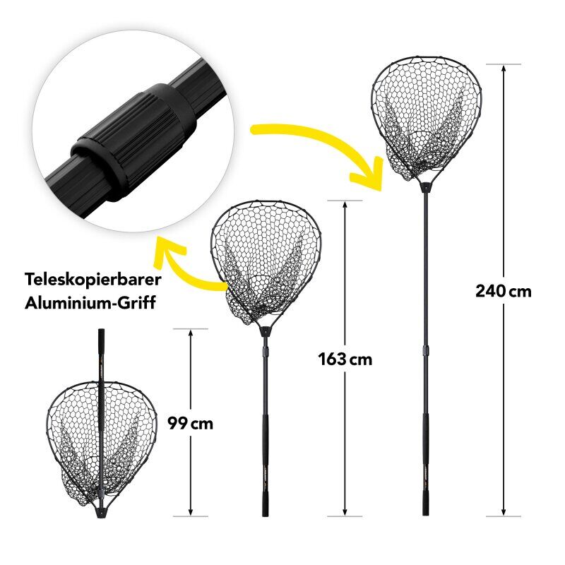 Lieblingsköder Zander-Kescher Ultraboost