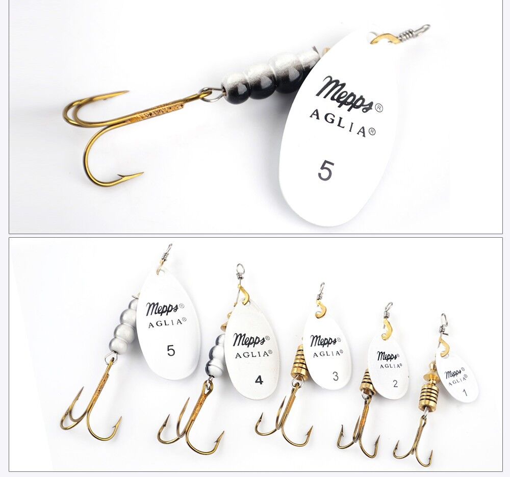 Mepps Aglia Fluo weiß