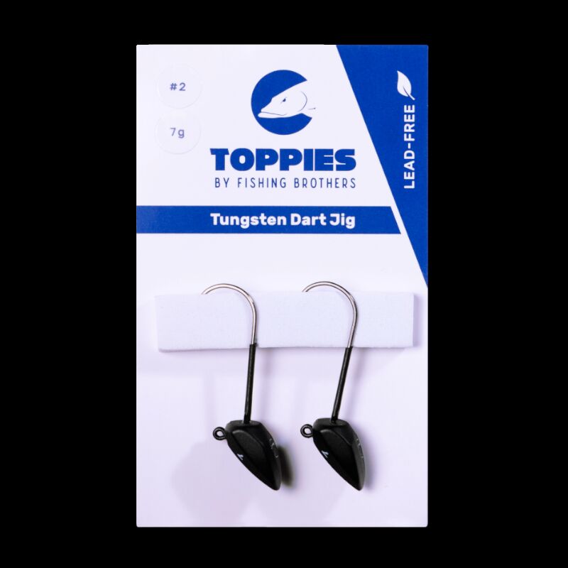 Toppies Dart Jig Head Tungsten