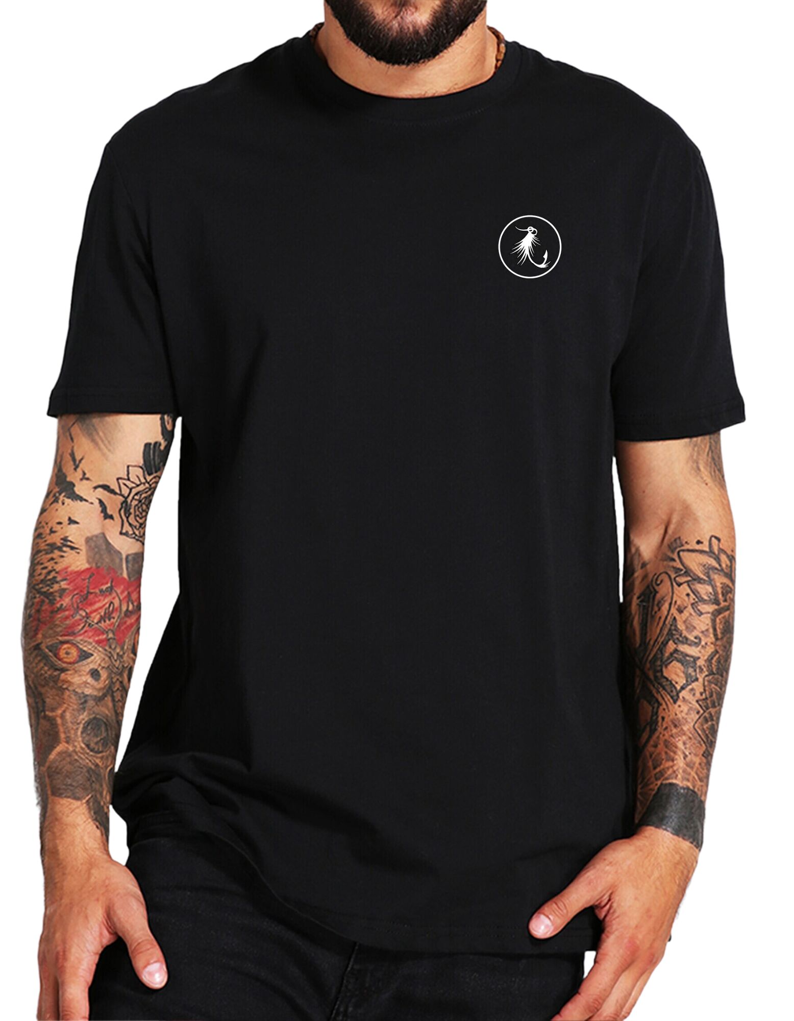 Angelschnur.ch Logo T-Shirt M