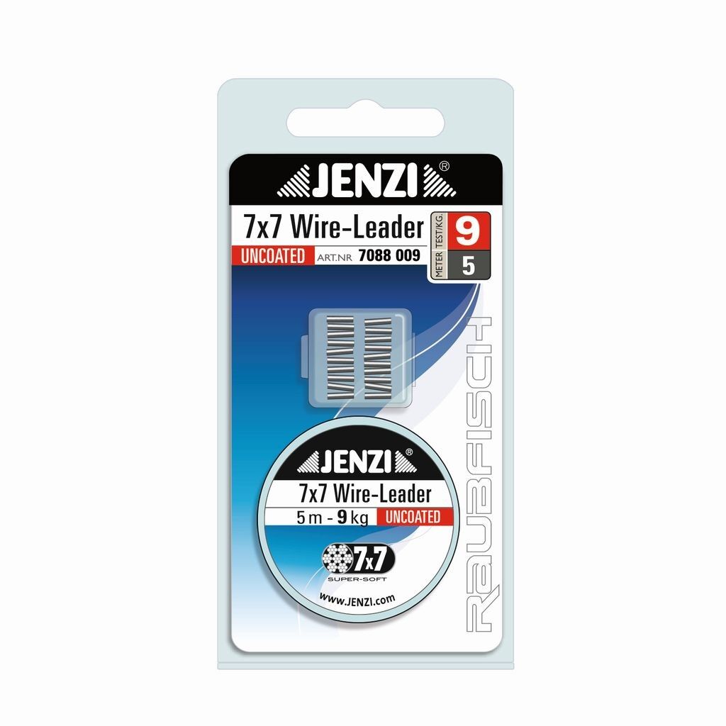 Jenzi Powerflex 7x7 Super-Soft-Stahlvorfach zum Selbstbauen 9kg