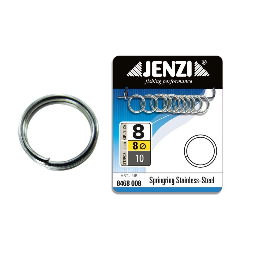 Jenzi Springringe aus rostfreiem Stahl