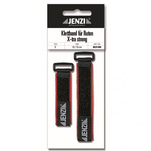 Jenzi Ruten-Klettband Rot