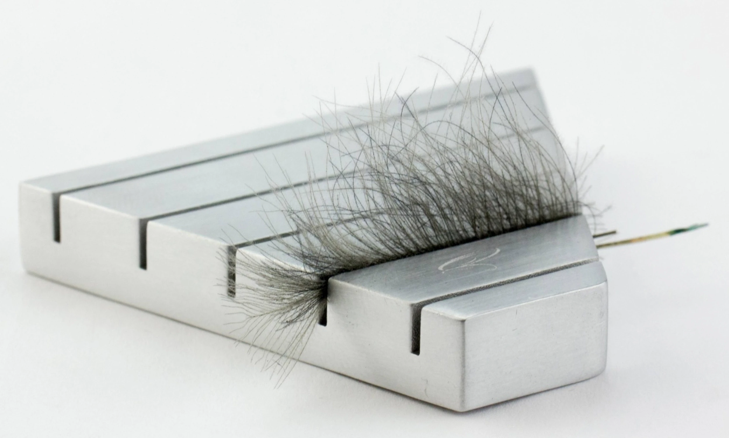 Traun River Federn- und Materialblock