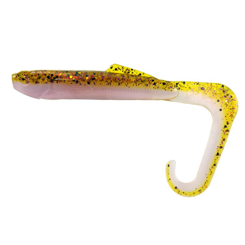 K.P Baits Hybrid Worm Twister 4" 10 cm Motoroil Violett