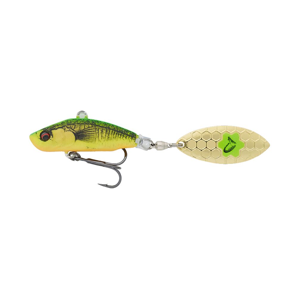 Savage Gear 3D Sticklebait Tail Spin Firetiger 8cm