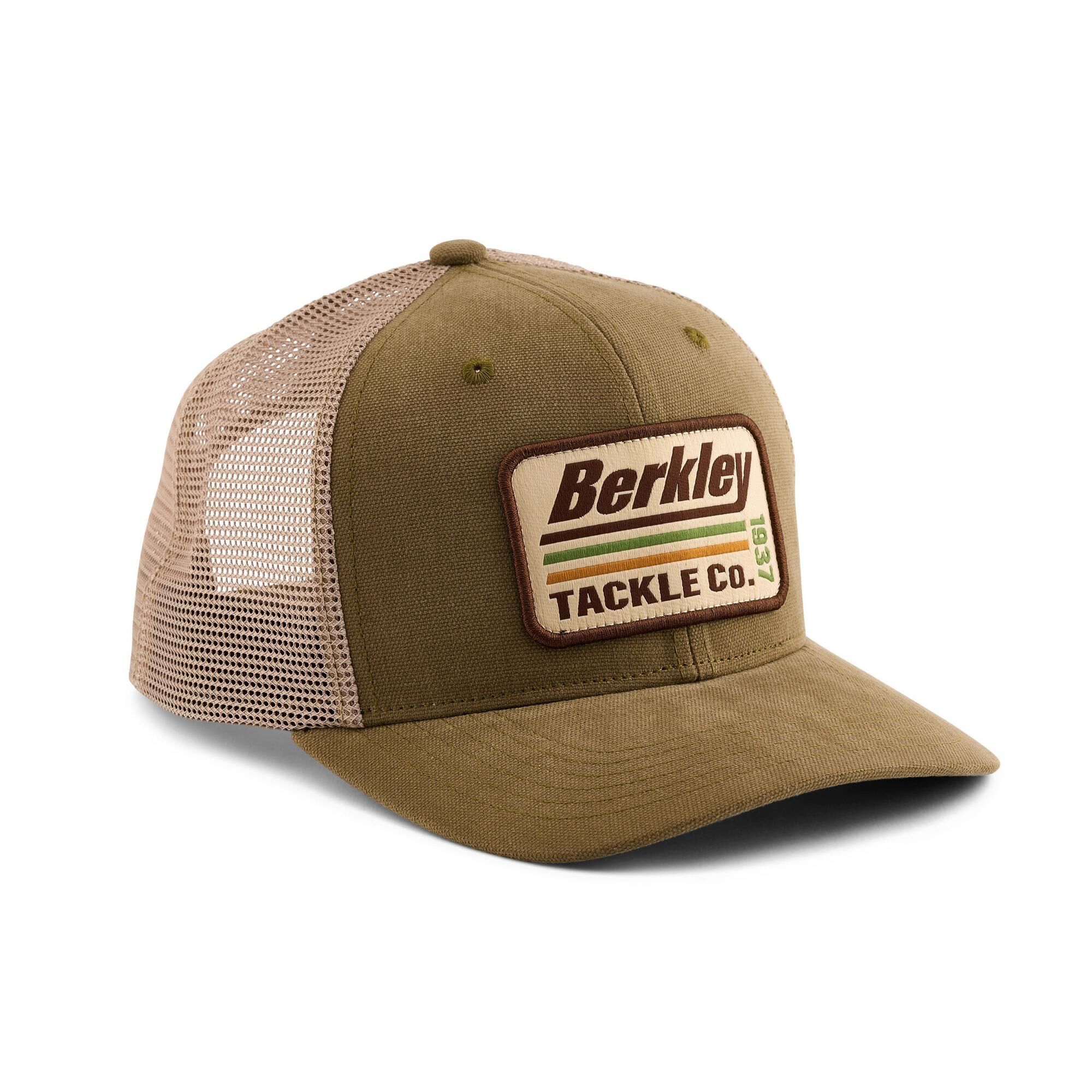 Berkley Striper Trucker Cap Olive Khaki
