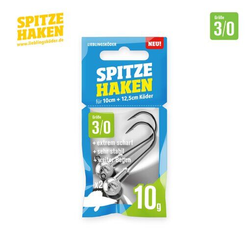 Lieblingsköder Spitze Haken Jigkopf